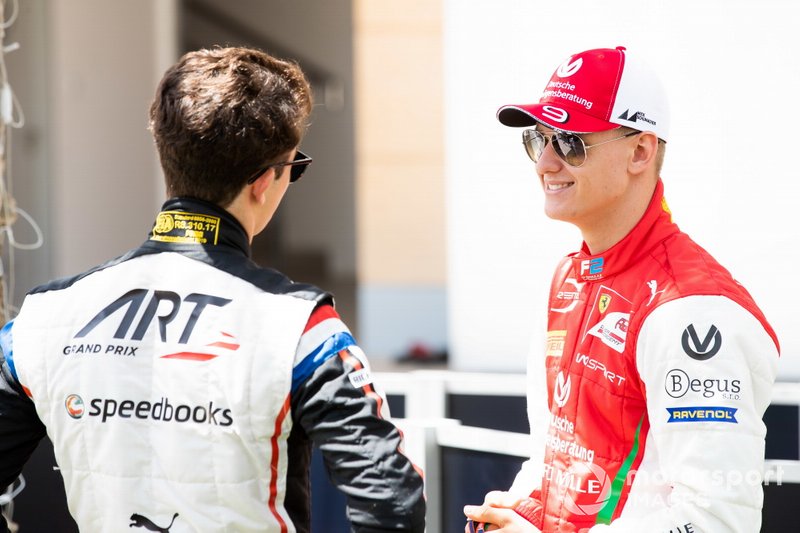 Mick Schumacher, PREMA RACING and Nyck De Vries, ART GRAND PRIX