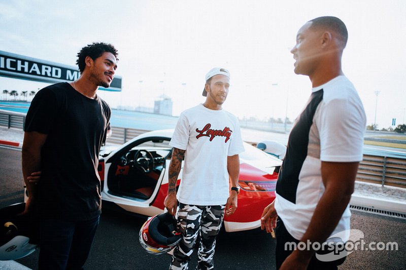 Trey Smith, Lewis Hamilton, Will Smith