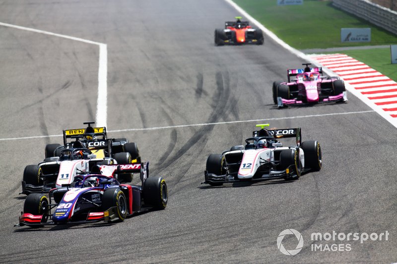 Giuliano Alesi, TRIDENT, Juan Manuel Correa, SAUBER JUNIOR TEAM BY CHAROUZ et Callum Ilott, SAUBER JUNIOR TEAM BY CHAROUZ