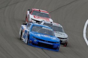 John Hunter Nemechek, GMS Racing, Chevrolet Camaro Fire Alarm Safety and Noah Gragson, JR Motorsports, Chevrolet Camaro Switch