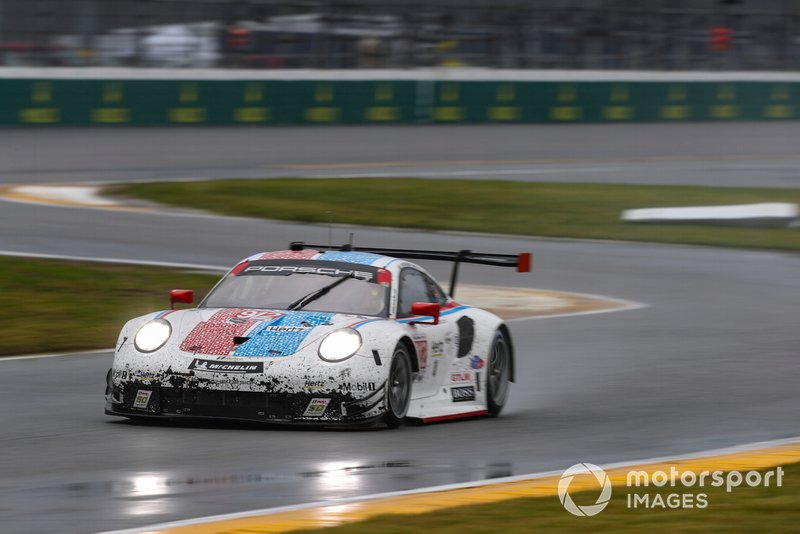 #912 Porsche GT Team Porsche 911 RSR, GTLM: Mathieu Jaminet, Earl Bamber, Laurens Vanthoor