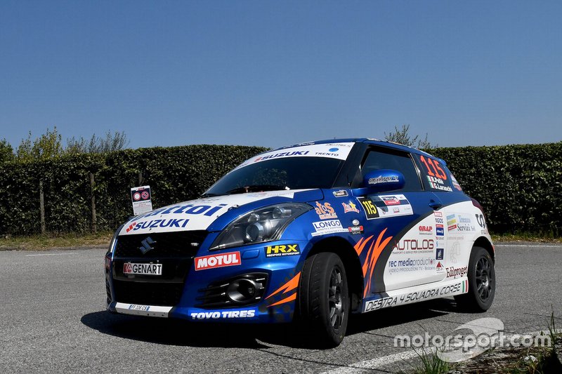 Roberto Pelle, Giulia Luraschi, Suzuki Swift R1, Destra 4