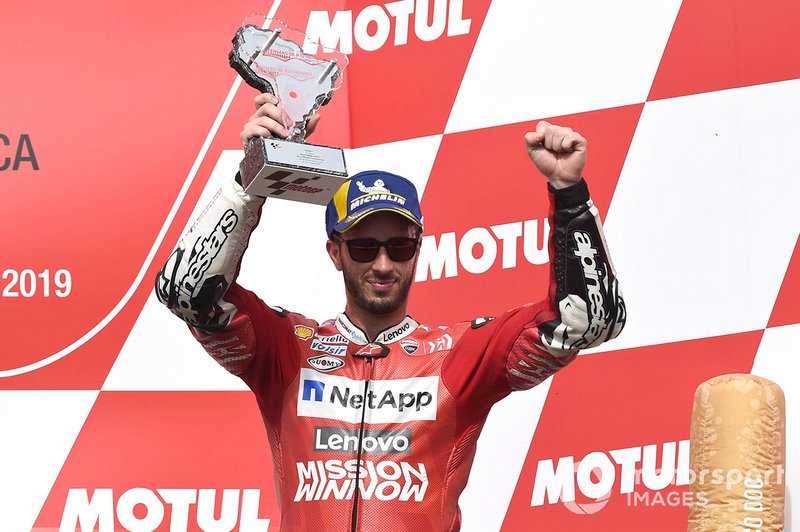 Podio: 3º Andrea Dovizioso, Ducati Team