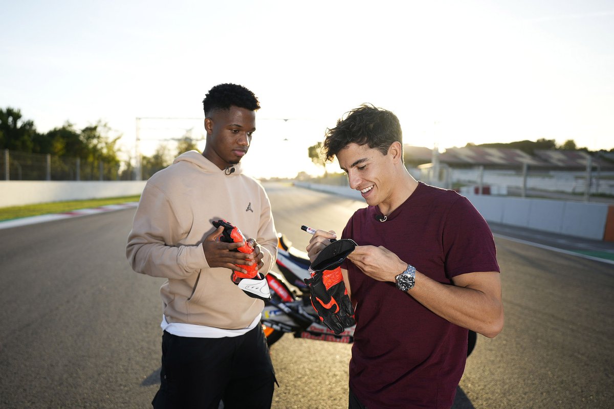 Ansu Fati, FC Barcelona, Marc Márquez, Repsol Honda Team