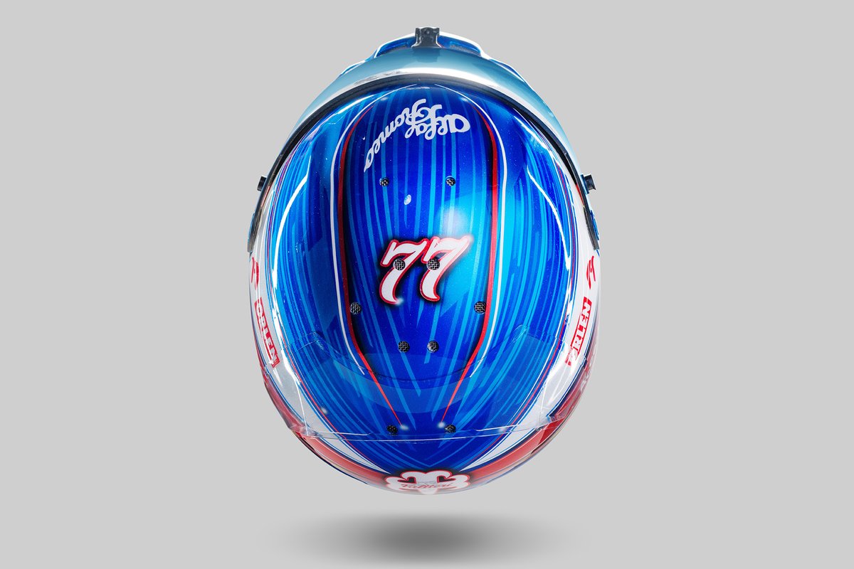 Casco de Valtteri Bottas, Alfa Romeo