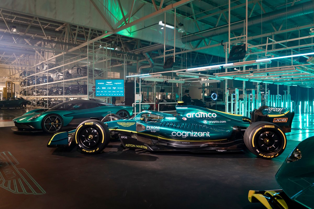 Presentación Aston Martin Racing AMR22