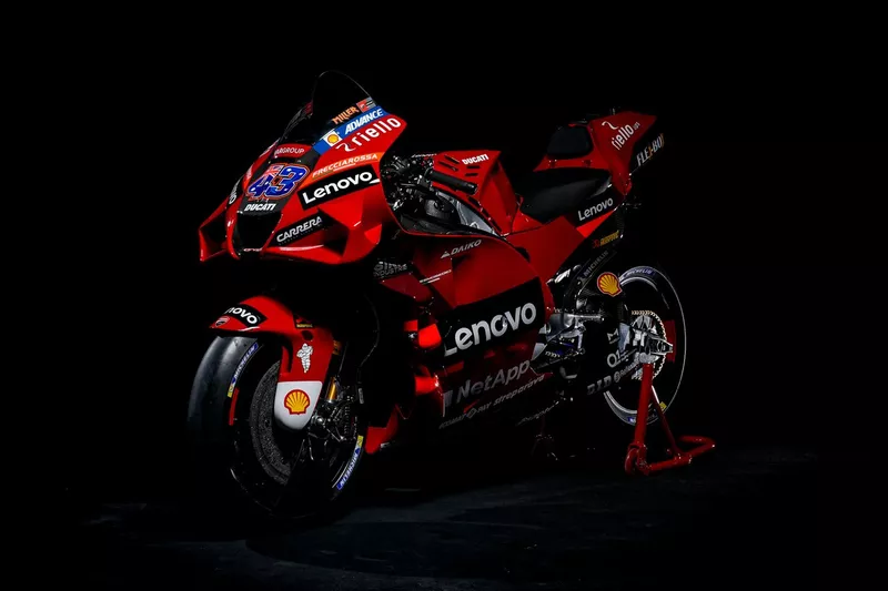 La Ducati Desmosedici GP22 de Jack Miller