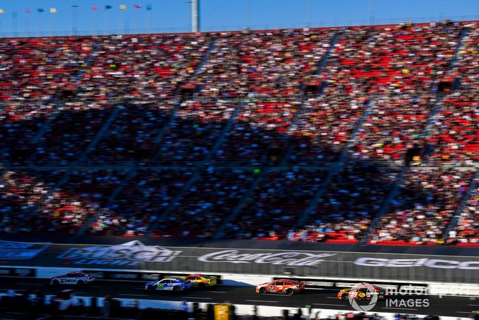 Daniel Suarez, TrackHouse Racing, Chevrolet Camaro Freeway Insurance, Bubba Wallace, 23XI Racing, Toyota Camry DoorDash, Martin Truex Jr., Joe Gibbs Racing, Toyota Camry Bass Pro Shops