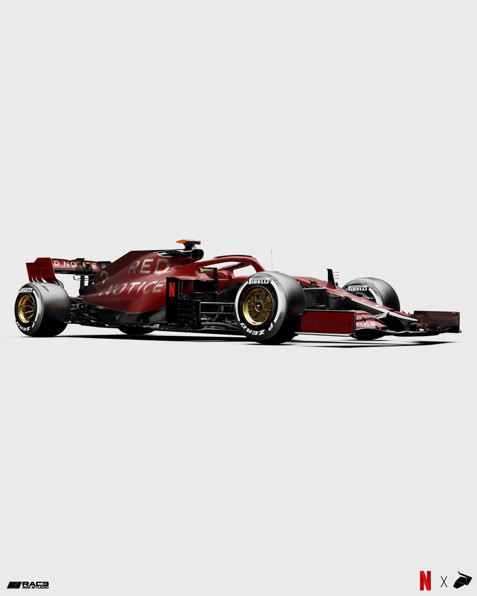 Pintura Red Notice - Netflix