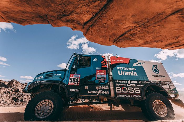 #504 Petronas Team De Rooy Iveco: Janus Van Kasteren, Marcel Snijders, Rodewald Darek