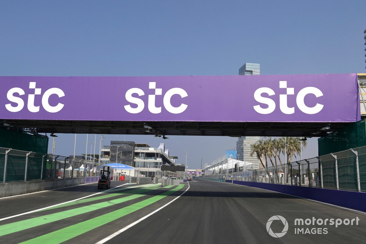 Une vue du circuit de Djeddah