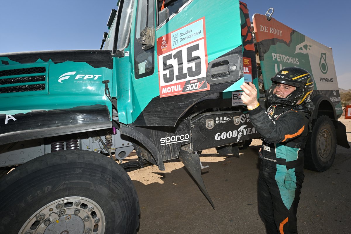 #515 Petronas Team De Rooy Iveco: Hans Stacey, Anton Van Limpt, Randy Smits