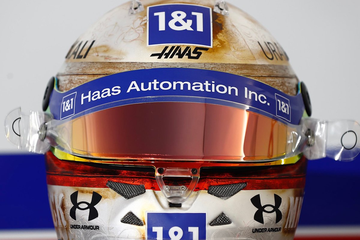 Casque de Mick Schumacher, Haas F1