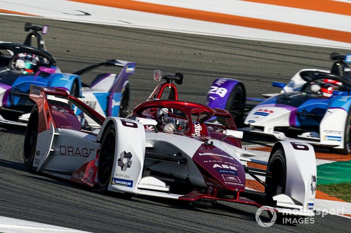 Nico Muller, Dragon Penske Autosport, Penske EV-4, Jake Dennis, BMW I Andretti Motorsport, BMW iFE.21, Maximilian Gunther, BMW I Andretti Motorsports, BMW iFE.21