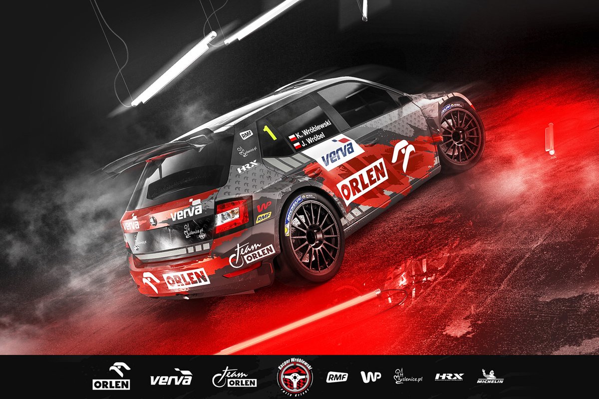 Kacper Wróblewski, Jakub Wróbel, Skoda Fabia Rally2 evo