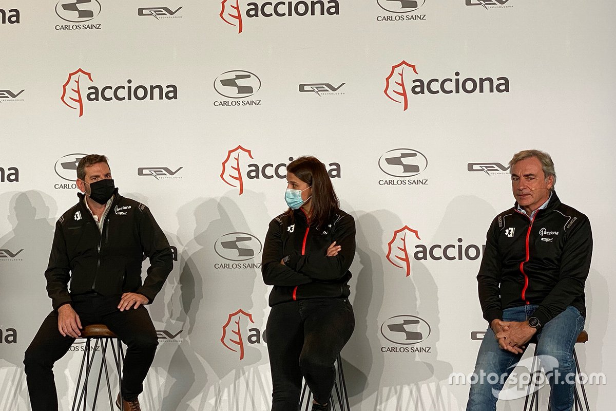 Carlos Sainz e Laia Sanz, ACCIONA - Sainz XE Team