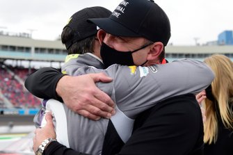 Jimmie Johnson, Hendrick Motorsports, Chevrolet Camaro and crew chief Chad Knaus
