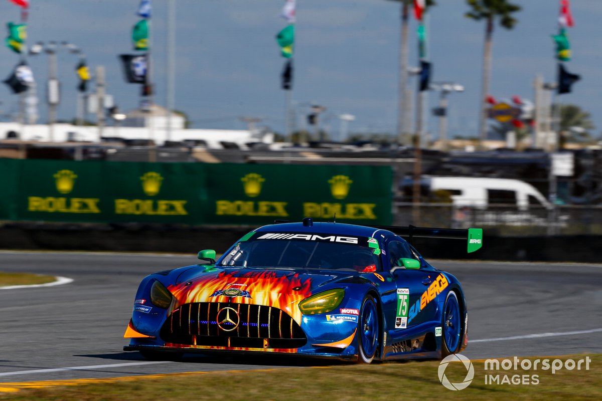 #75 Sun Energy 1 Mercedes-AMG GT3, GTD: Kenny Habul, Mikael Grenier, Raffaele Marciello, Luca Stolz