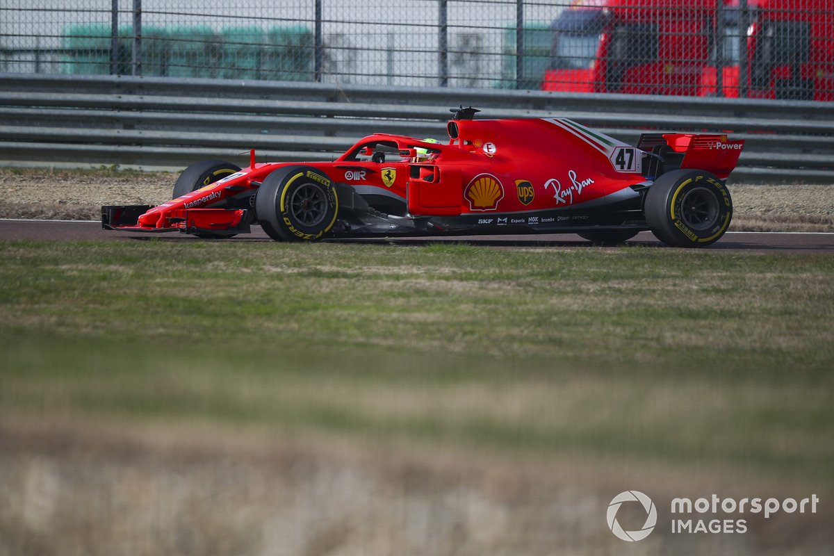Mick Schumacher, Ferrari SF71H