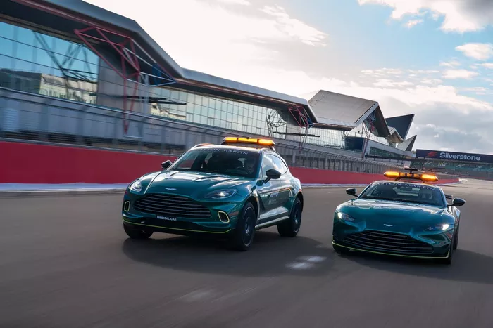 Aston Martin Official Safety and Medical Cars of Formula One