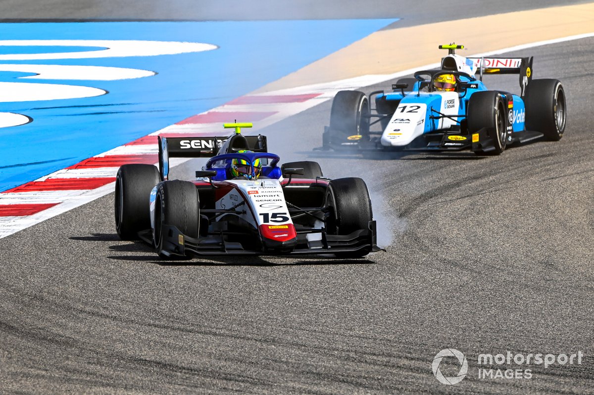 Guilherme Samaia, Charouz Racing System y Lirim Zendeli, MP Motorsport