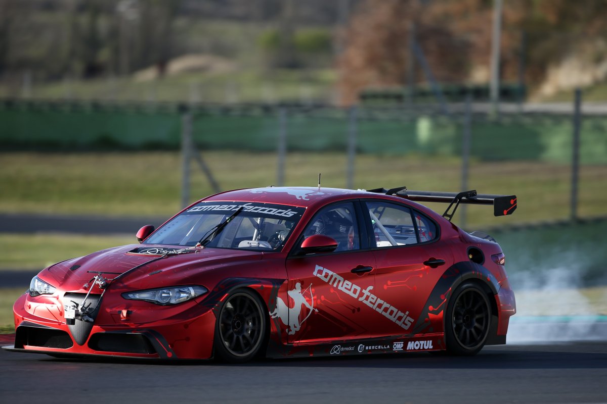Stefano Coletti, Mario Ferraris, Romeo Ferraris, Alfa Romeo Giulia ETCR