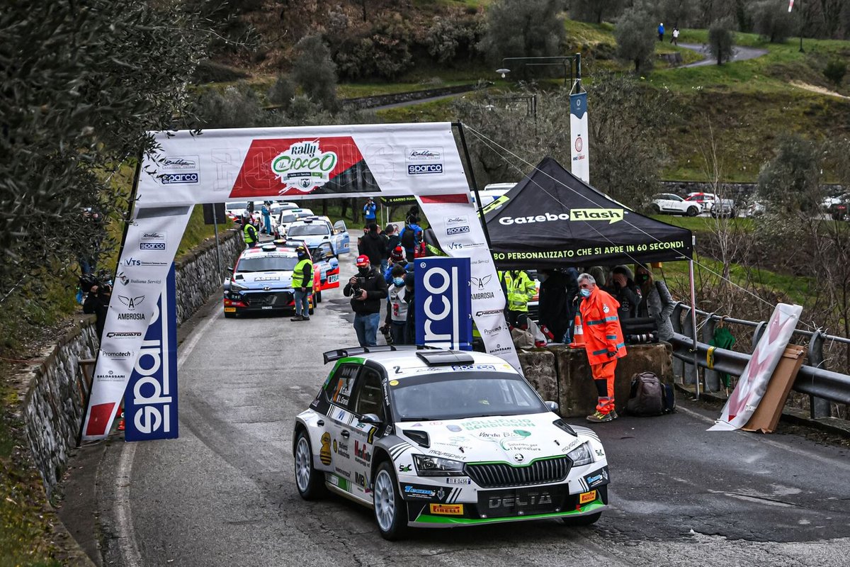 Giandomenico Basso, Lorenzo Granai, Movisport, Skoda Fabia Rally2 Evo