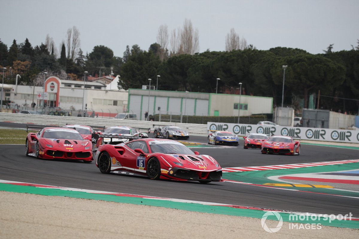 Azione in pista