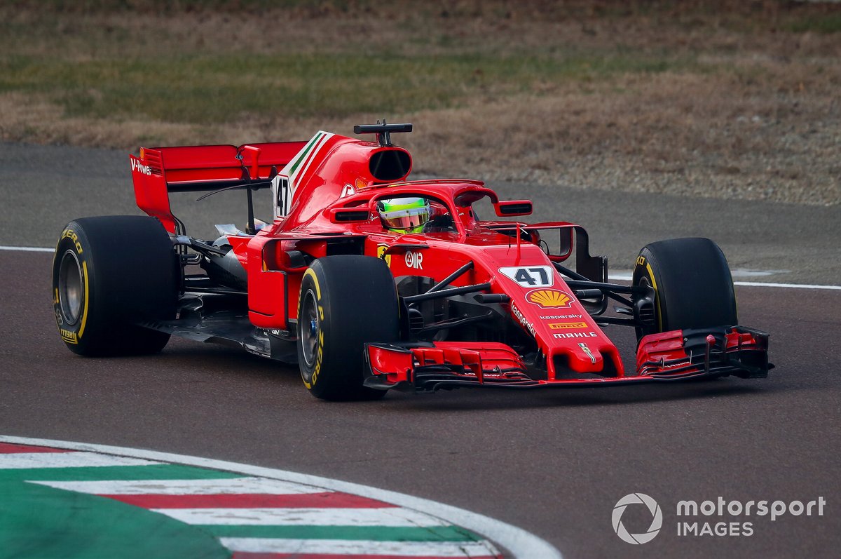 Mick Schumacher, Ferrari SF71H