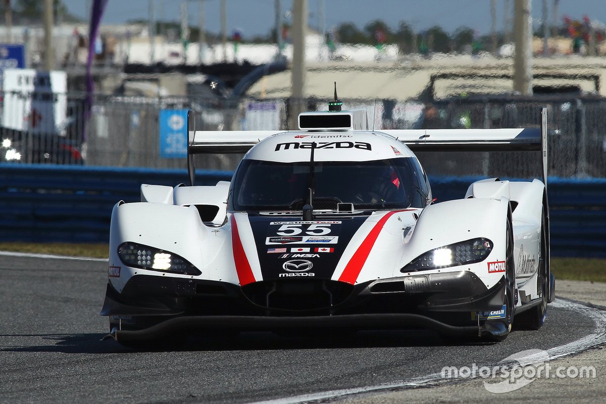 #55 Mazda Motorsports Mazda DPi: Oliver Jarvis, Jonathan Bomarito, Harry Tincknell