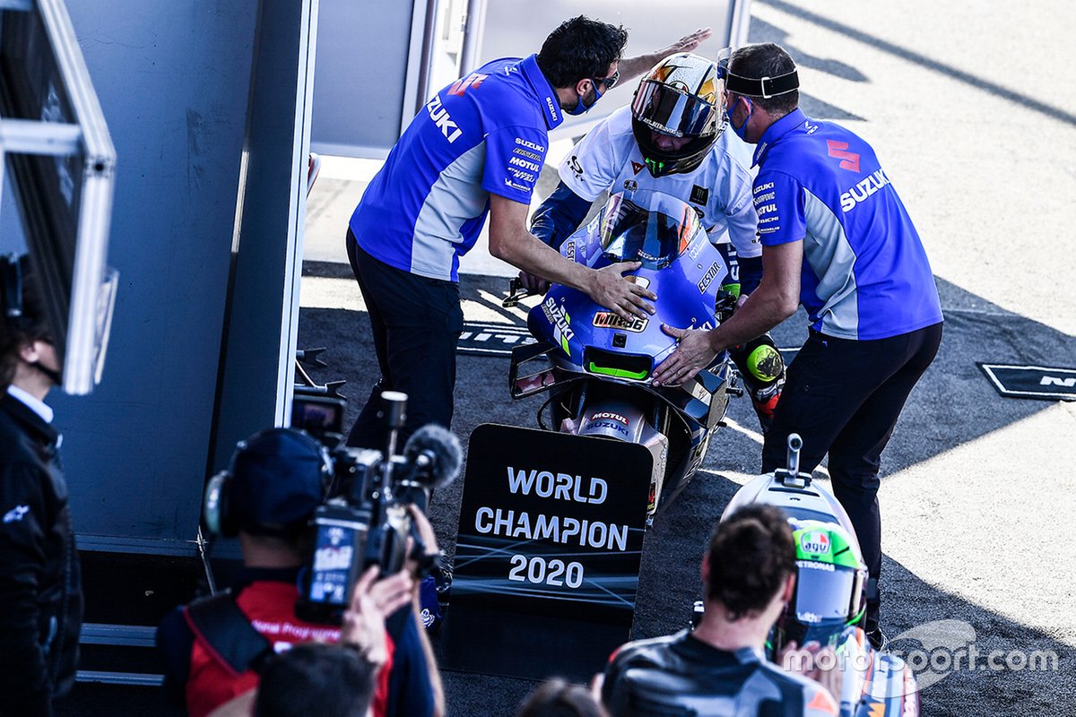 Campeón Mundial 2020: Joan Mir, Equipo Suzuki MotoGP