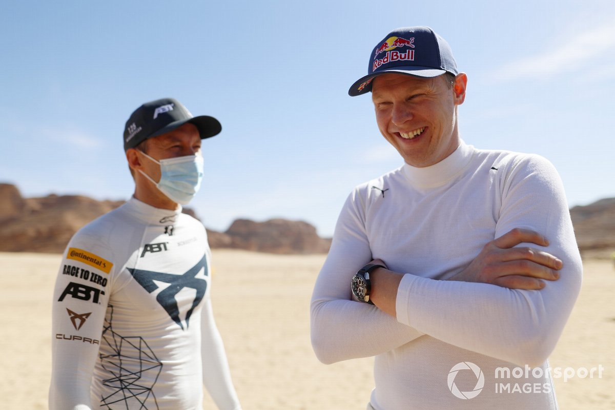 Mattias Ekstrom, ABT CUPRA XE, Johan Kristoffersson, Rosberg X Racing