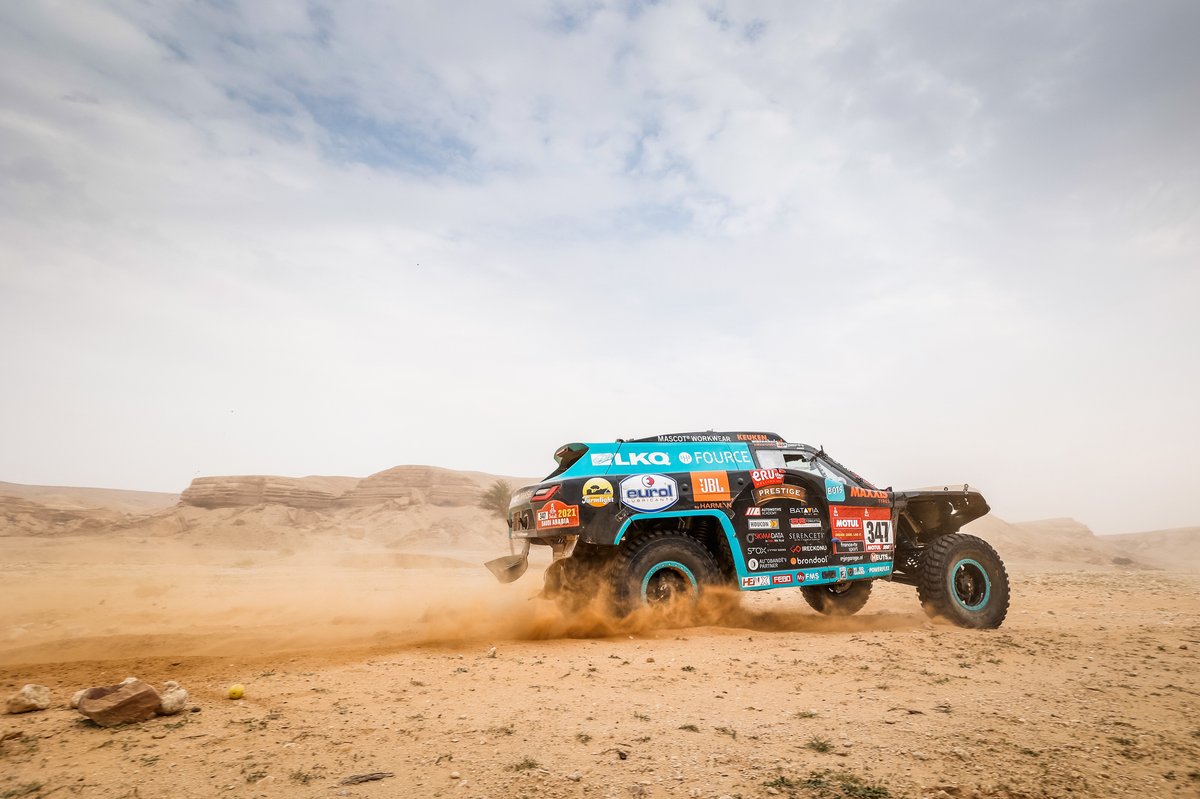 #347 Maxxis Dakar Team Powered By Eurol Jefferies Dakar Rally: Tim Coronel, Tom Coronel