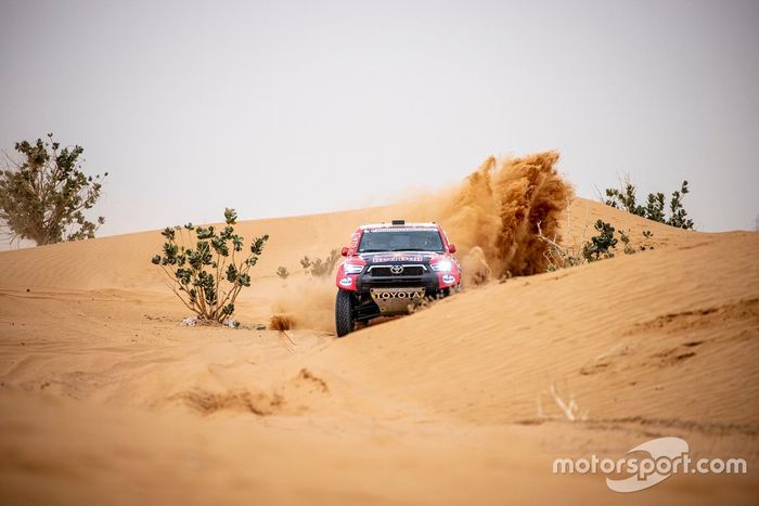 #301 Toyota Gazoo Racing: Nasser Al-Attiyah, Matthieu Baumel