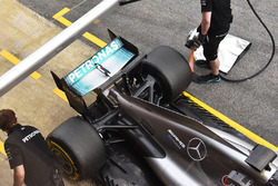 Mercedes F1 W08 rear detail