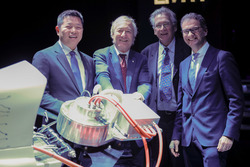 The presentation of electric powerboat engine at UIM Gala