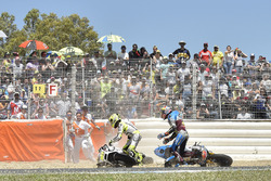 Jack Miller, Estrella Galicia 0,0 Marc VDS, Alvaro Bautista, Aspar Racing Team crash