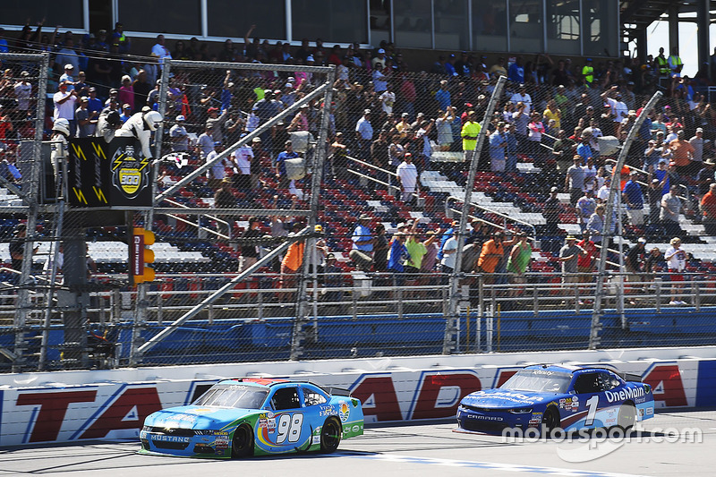 Aric Almirola - Xfinity Talladega - 0.142 margin of victory