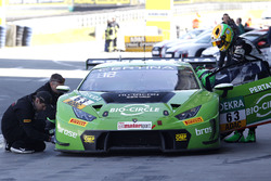 #63 GRT Grasser Racing Team, Lamborghini Huracán GT3: Rolf Ineichen, Christian Engelhart