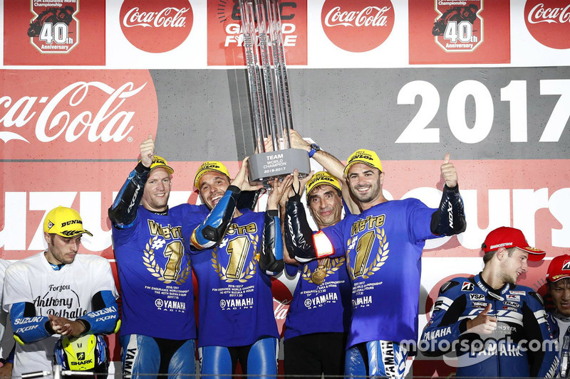 Langstrecken-WM (EWC): David Checa (Spanien), Niccolo Canepa (Italien), Mike Di Meglio (Frankreich)