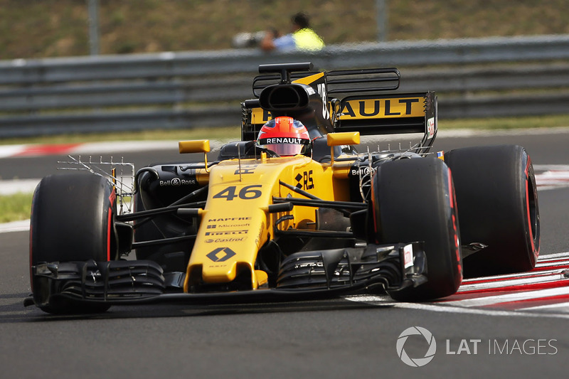 Robert Kubica prueba el Renault Sport F1 Team RS17 en Hungría (2017)