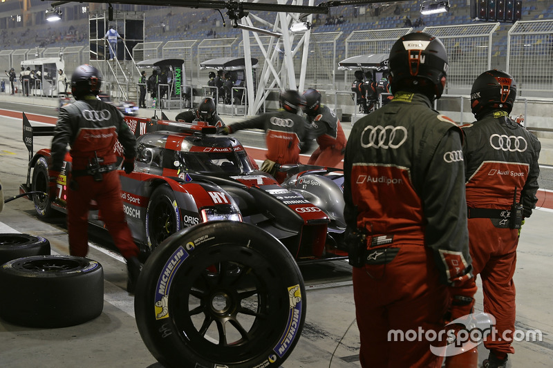 #7 Audi Sport Team Joest Audi R18: Marcel Fässler, Andre Lotterer, Benoit Tréluyer