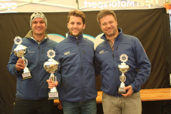 Sandro Fehr, Thierry Kilchenmann, Fabio Gubitosi, Podio Gara 1