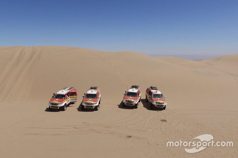 Reconocimiento Dakar 2018 en Perú