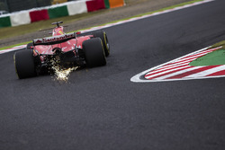 Funkenflug: Sebastian Vettel, Ferrari SF70H