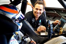 James Hinchcliffe, Team HWA AG, Mercedes-AMG C 63 DTM met Robert Wickens