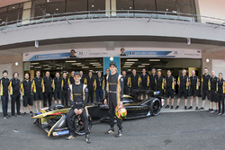Foto de grupo Techeetah team, Jean-Eric Vergne y Esteban Gutiérrez