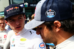 Max Verstappen, Red Bull Racing with Carlos Sainz Jr., Scuderia Toro Rosso