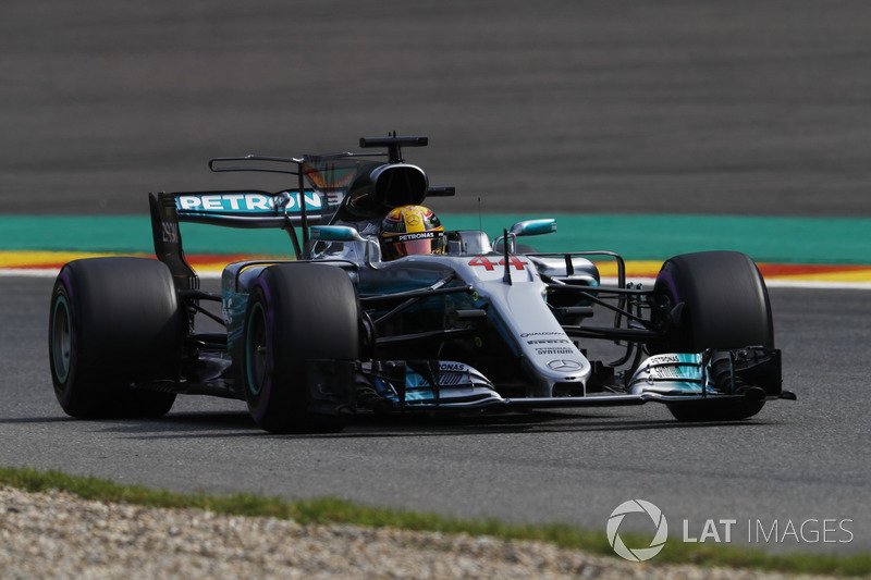 Lewis Hamilton wonders why the safety car is out