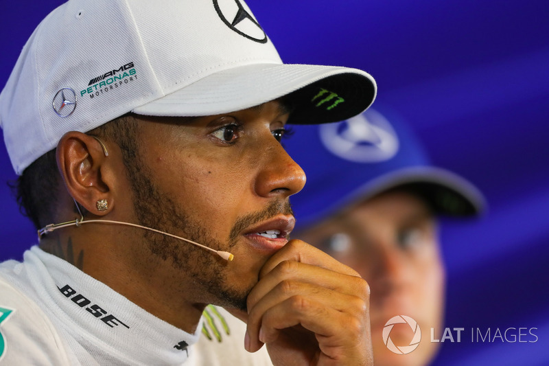 Lewis Hamilton, Mercedes AMG F1 in the Press Conference